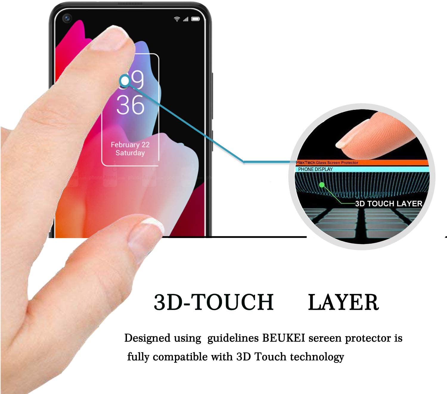 [3Pack] Clear Tempered Glass Screen Protector for TCL 10L eBay